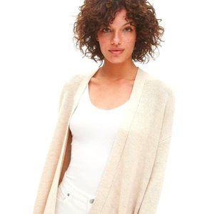 New True Soft Relaxed Open-Front Cardigan Sweater